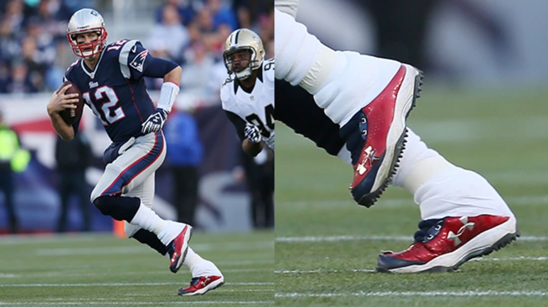 Why Does Tom Brady Have Red Shoes?